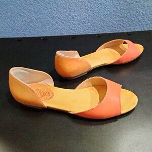 Latigo Mollee d’Orsay Style Sandal, Papaya, Size 9 M